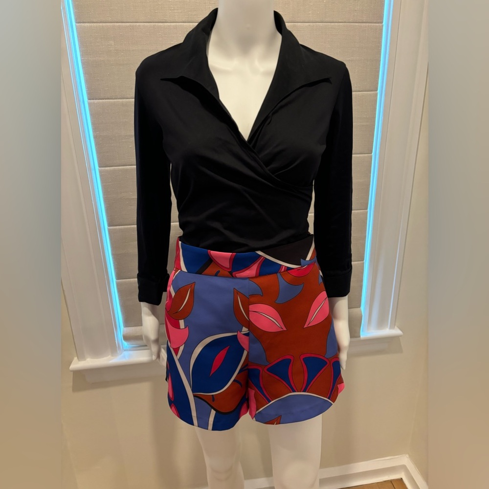 Zara floral shorts
